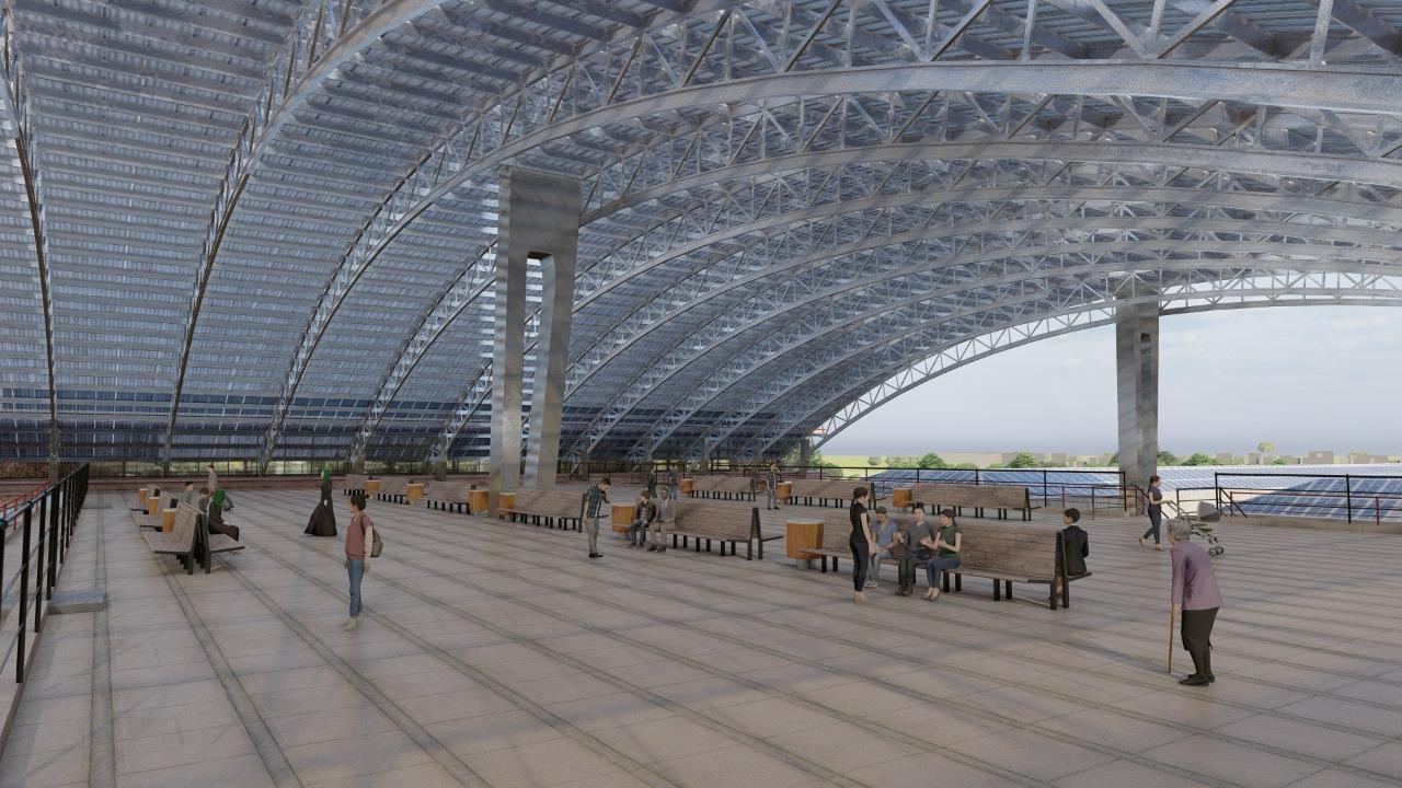 विश्वस्तरीय तर्ज पर कोटा रेलवे स्टेशन का पुनर्विकास कार्य ले रहा आकार