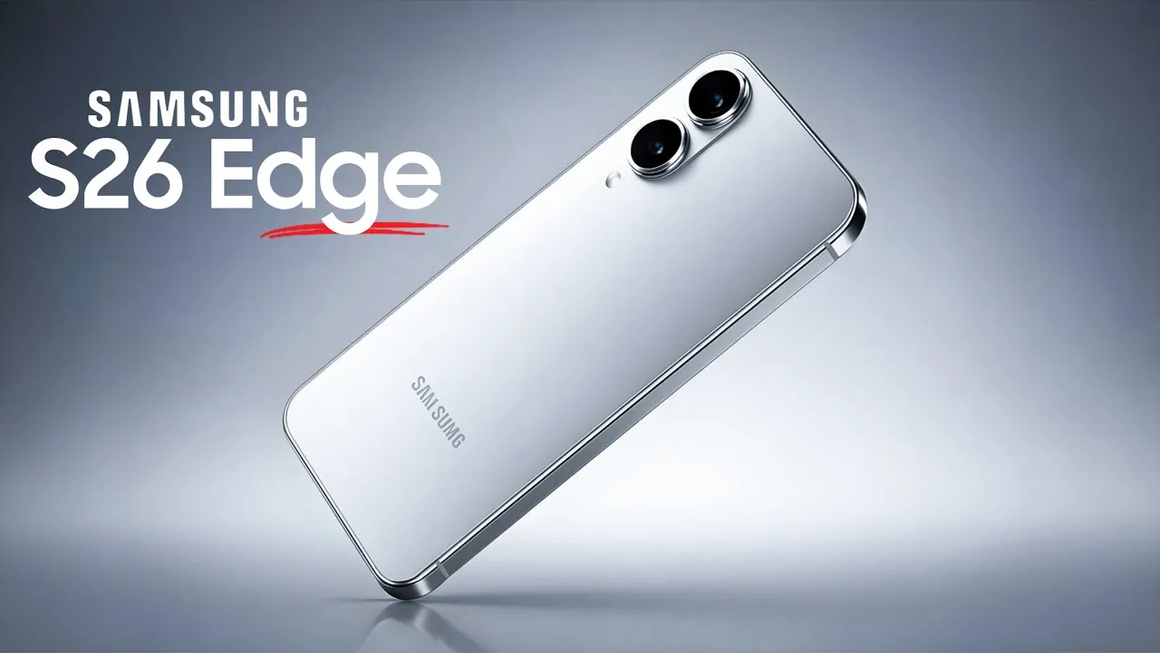 सैमसंग Galaxy S26 Edge में मिल सकती है बड़ी 4,400mAh बैटरी और पतला डिज़ाइन